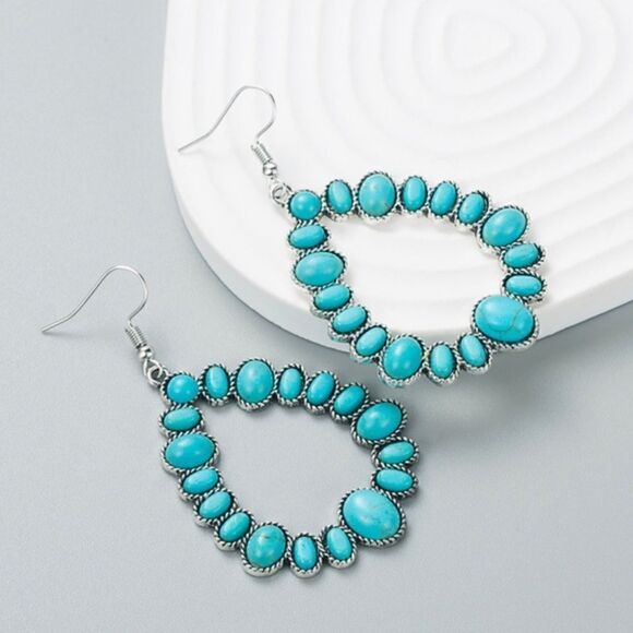 NWT SQUASH BLOSSOM EARRINGS  - Picture 1 of 2